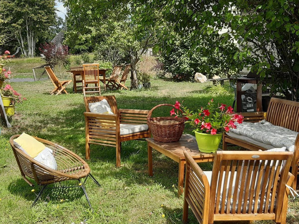 Chez Mialaret Bed and Breakfast Tourniac Exteriör bild